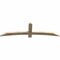 Ekena Millwork Bellingham Rough Sawn Timber Gable Bracket, Douglas Fir, 72"W x 21"H x 2"D x 4"F, 7/12 Pitch GBW072X21X0204BEL00RDF - alternate 3